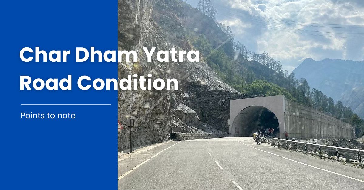 Char Dham Yatra Route Map Distance And Road Condition