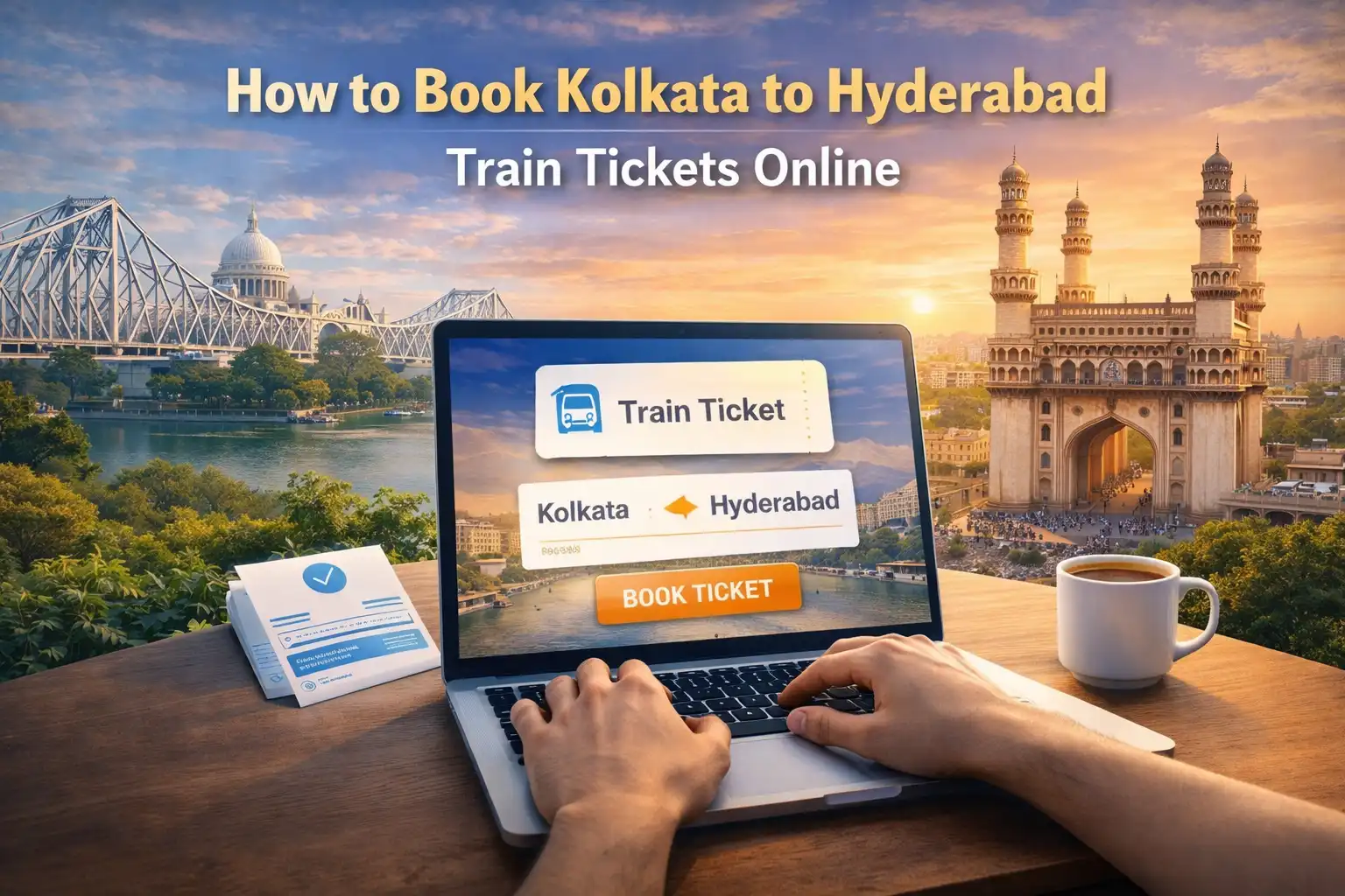 How to Book Kolkata to Hyderabad Train Tickets Online