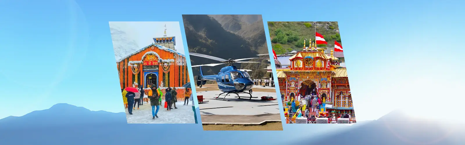 Kedarnath Badrinath tour by helicopter