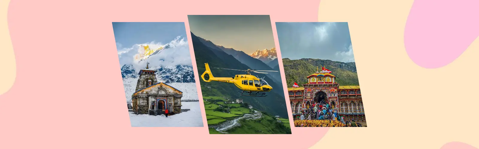 Kedarnath Badrinath Same Day Tour by Helicopter ​